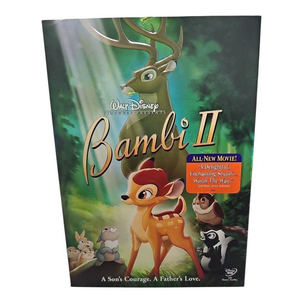 Bambi II (DVD,‎ 2006, Widescreen) New & Sealed Bambi 2 Disney Patrick Stewart